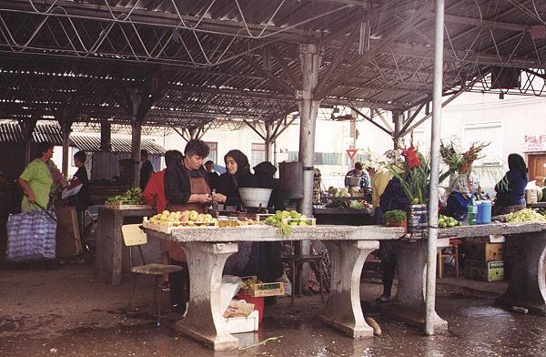 Versorgung auf dem Markt